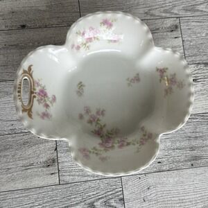 Vintage Porcelain‎ Serving Plate Hand Painted Haviland Limoge France